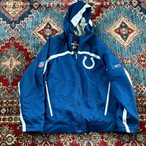 Indianapolis Colts NFL Sideline Jacket Reebok Adult Small
